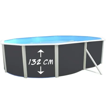 Toi Pool Anthrazit Magnum 550x366x132 cm