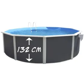 Toi Pool Anthrazit Magnum Compact 350x132 cm 8939