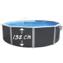 Toi Pool Anthrazit Magnum Compact 550x132 cm 8941