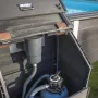 Technischer Raum Gre für WPC Pools. mit eine Höhe von 96 cm TRCP96