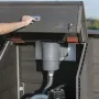Technischer Raum Gre für WPC Pools. mit eine Höhe von 124 cm TRCP124
