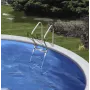 Stahlleiter einfacher Einstieg für Einbaupool EIE30