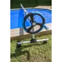 Aufroller Poolabdeckung Aluminium Einbaupools Gre 90172
