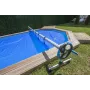 Aufroller Poolabdeckung Aluminium Einbaupools Gre 90172