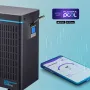 Wärmepumpe mit Vollinverter für Aufstellpools und Einbaupools bis zu 30 m3