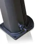 Solardusche viereckig Aluminium 18 l schwarze Farbe Gre SSAL18