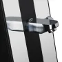 Solardusche Aluminium Luxe 38 l mit Fußwaschhahn und Sprühgeräten Gre DSALP38
