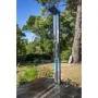 Solardusche Aluminium Luxe 38 l mit Fußwaschhahn und Sprühgeräten Gre DSALP38