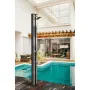 Solardusche Aluminium Luxe 38 l mit Fußwaschhahn Gre DSALP38B