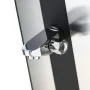 Solardusche Aluminium Luxe 38 l mit Fußwaschhahn Gre DSALP38B