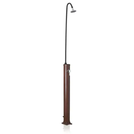 Solardusche 9 l PVC Holzoptik Gre AR1009W