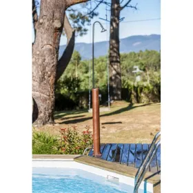 Runde Solardusche 30 l dunkles PVC Gre AR1030
