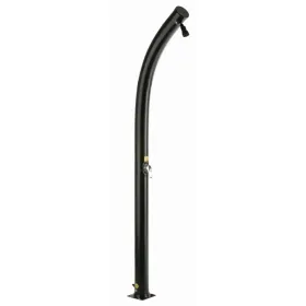 Gebogene Solardusche 20 l dunkles PVC Gre AR10250