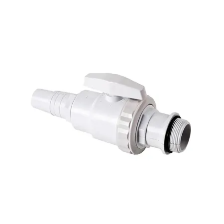 Absperrventil mit 1 Ø32/38 mm Anschluss für Filterkit
