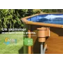 Skimmer erhöhter Pool und Impulsdüse Braun Gre AR100W