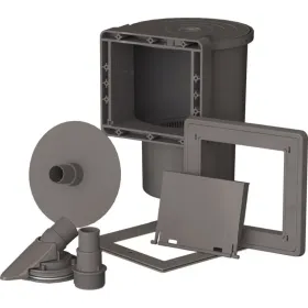 Skimmer und Impulsdüse Grau Gre AR100G