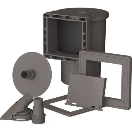 Skimmer und Impulsdüse Grau Gre AR100G