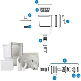 Ersatzteile Skimmer Gre AR100