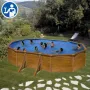 Ersatzteile Holzoptik Ovale Pools mit Säulen von 120 cm - Pacific und Sicilia