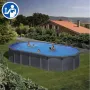 Ersatzteile Graphitoptik Ovale Pools mit Omegas-System von 132 cm