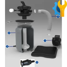 Gre Sandfilter Auflisten FS250NP