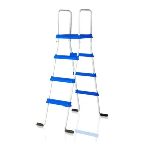 Leiter mit Plattform 133 cm 2x3 Stufen Gre ET1300