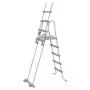 BestWay Sicherheitsleiter mit Plattform für 120 und 132 cm-Pools.