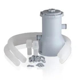 Kartuschenfilter mit einer Leistung von 2 m3/Std für Stahlrahmen- oder selbsttragende Pools.