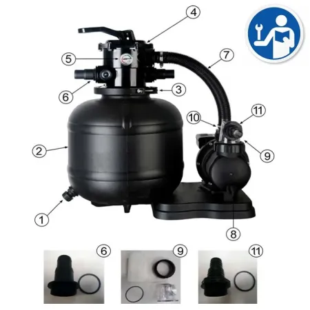 Gre Wärmepumpe bis 50 m3 Gre HPG50