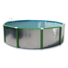 Toi Pool Silber Mond Kreisförmig 460x120