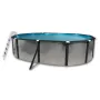 Toi Pool Silber Oval 550x366x120