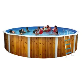 Toi Pool Silber Mond Deko 350x120 N100