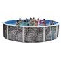Toi Pool Silber Mond Deko 350x120 N100