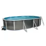 Toi Pool Silber Oval 640x366x120