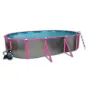 Toi Pool Silber Oval 640x366x120