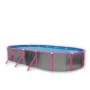 Toi Pool Silber Oval 730x366x120