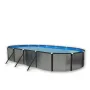 Toi Pool Silber Oval 730x366x120