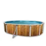 Toi Pool Silber Mond Deko 550x366x120 N102