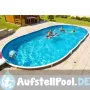Azuro Pool 730x370x120 mit Holzoptik