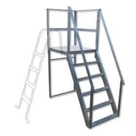 Plattform mit verstärkter Leiter 4844