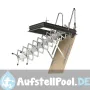 Ausziehbare Scherenleiter ZX DACH