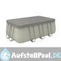 Jilong Passaat Stahlrahmen Pool Grau 400x200x99 cm 17726FR