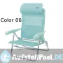 Strandstuhl mit 7 Positionen und compact Kopfteil