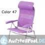 Strandstuhl mit 7 Positionen und compact Kopfteil