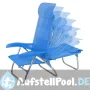 Strandstuhl compact Multifaser mit 7 Positionen und integriertem Griff