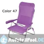 Strandstuhl Multifaser mit 7 Positionen und integriertem Griff
