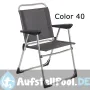 Abnehmbarer Tennisstuhl aus Aluminium und Multifaser