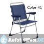 Abnehmbarer Tennisstuhl aus Aluminium und Multifaser
