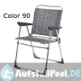 Abnehmbarer Tennisstuhl aus Aluminium und Multifaser