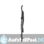 Aluminium Sessel mit hoher Rückenlehne Multifaser und 7 Positionen